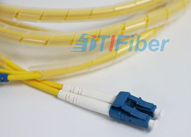 LC تا SC فیبر نوری Patch Cord Single mode فیبر نوری Patch برای شبکه FTTH